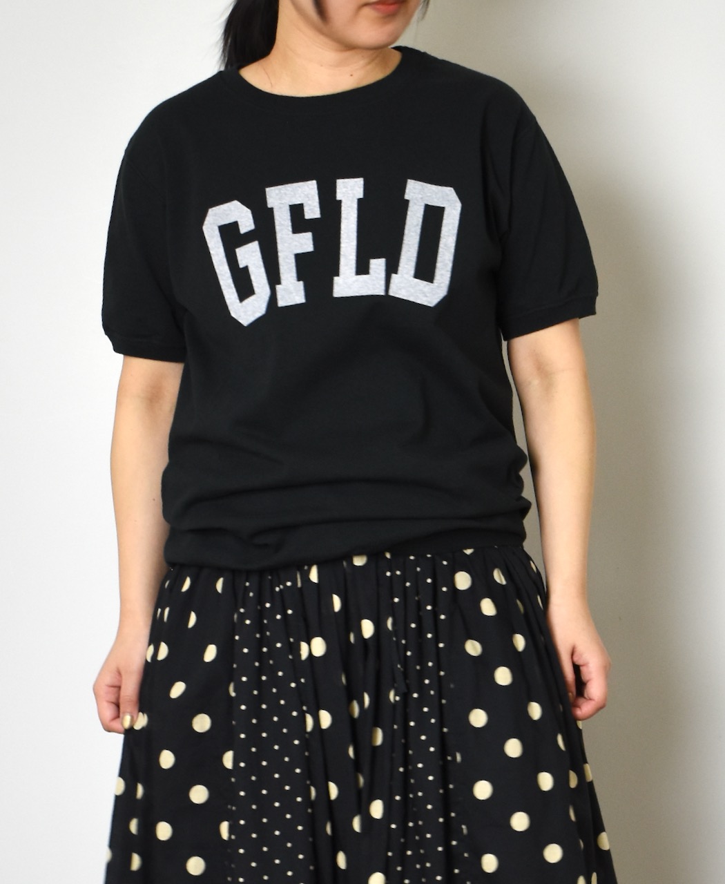 NGT9801 2851(Tシャツ) "GFLD" CREW-NECK S/SL TEE CUFF&HEM RIB