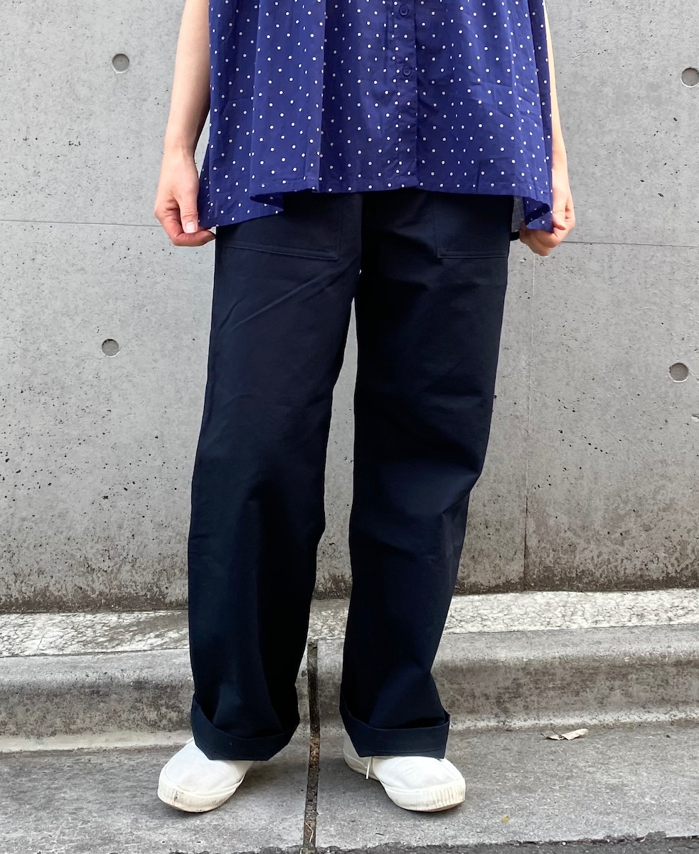 GNHT2451CL(パンツ) COTTON/LINEN KERSEY BAKER PANTS