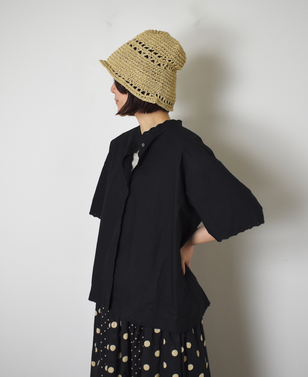 SIGNA1925 NSG2512(帽子) OPENWORK KNITTING PAPER HAT