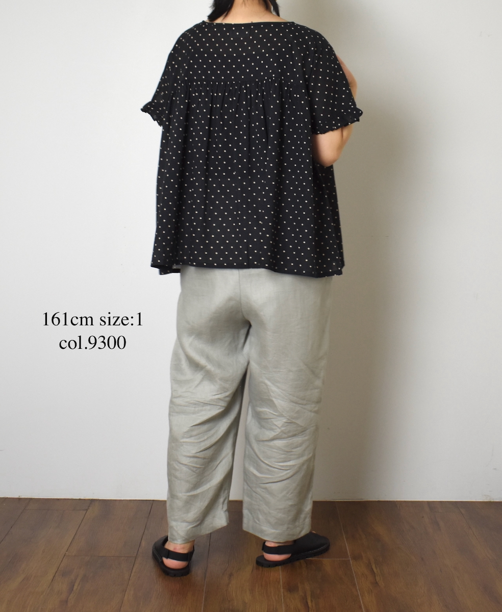 GNMDS2501NLT(パンツ) LINEN TWILL 2TUCK TAPERED EASY PANTS