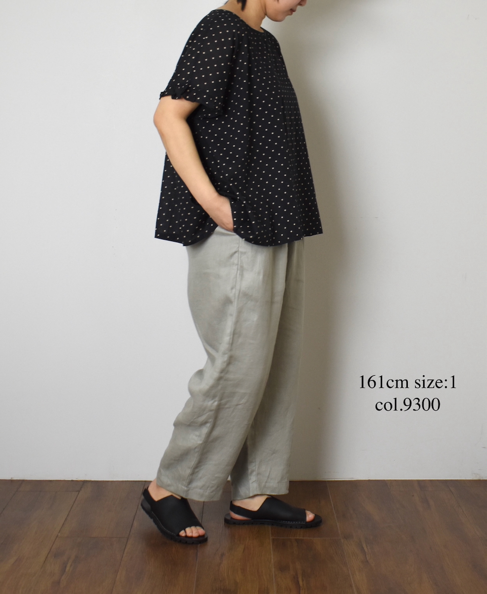 GNMDS2501NLT(パンツ) LINEN TWILL 2TUCK TAPERED EASY PANTS