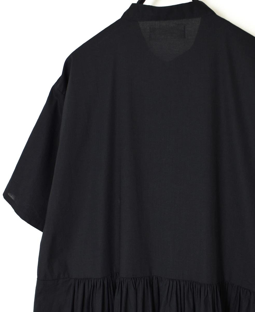 NSL25034(ワンピース) 60s CAMBRIC PLAIN BANDED COLLAR DRESS