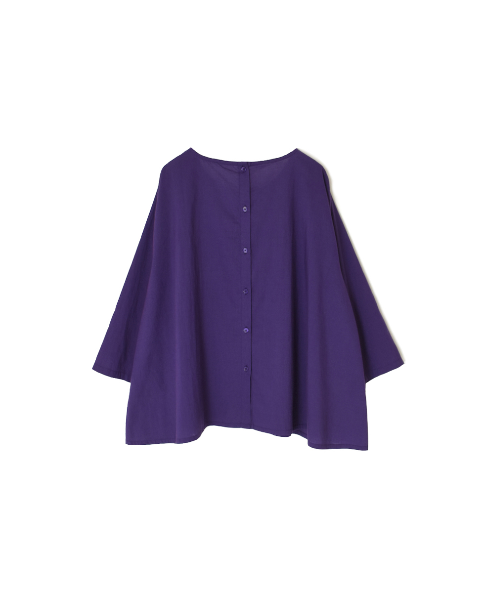 NSL25031(シャツ) 60s CAMBRIC PLAIN BACK OPENING SMOCK