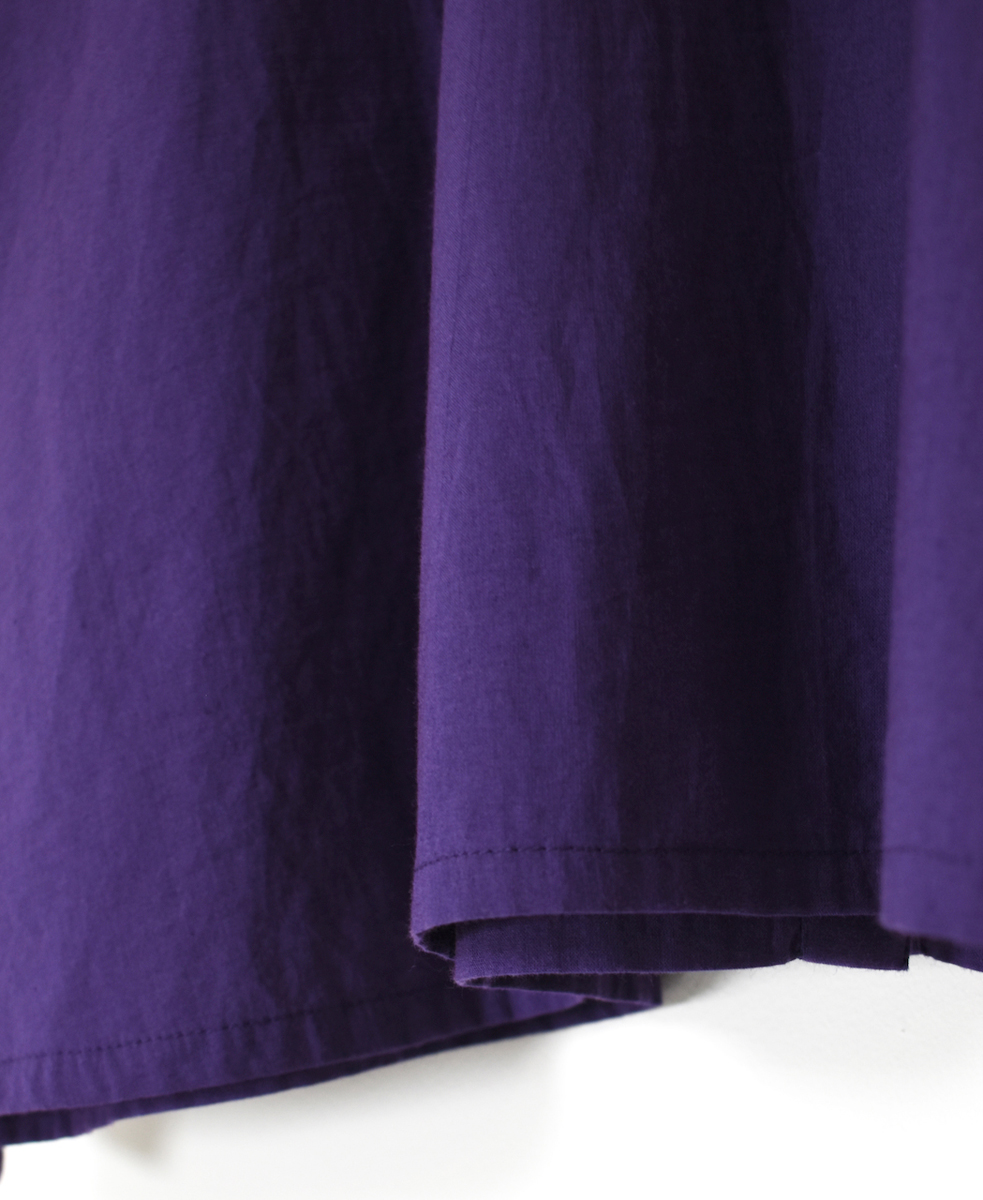 NSL25031(シャツ) 60s CAMBRIC PLAIN BACK OPENING SMOCK