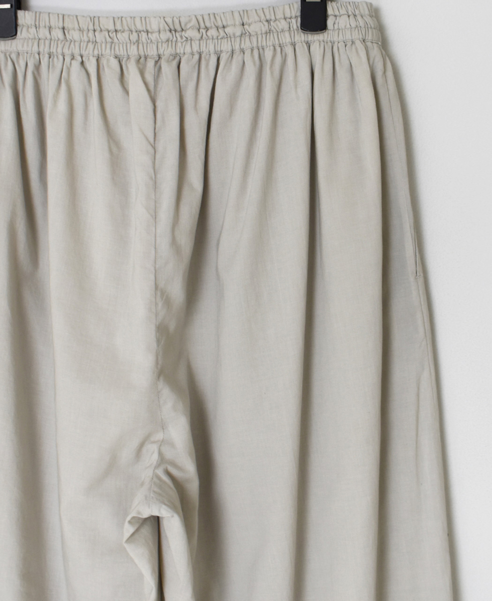 INSL23224 (パンツ) 80s VOILE PLAIN WITH CUT WORK LACE EASY PANTS