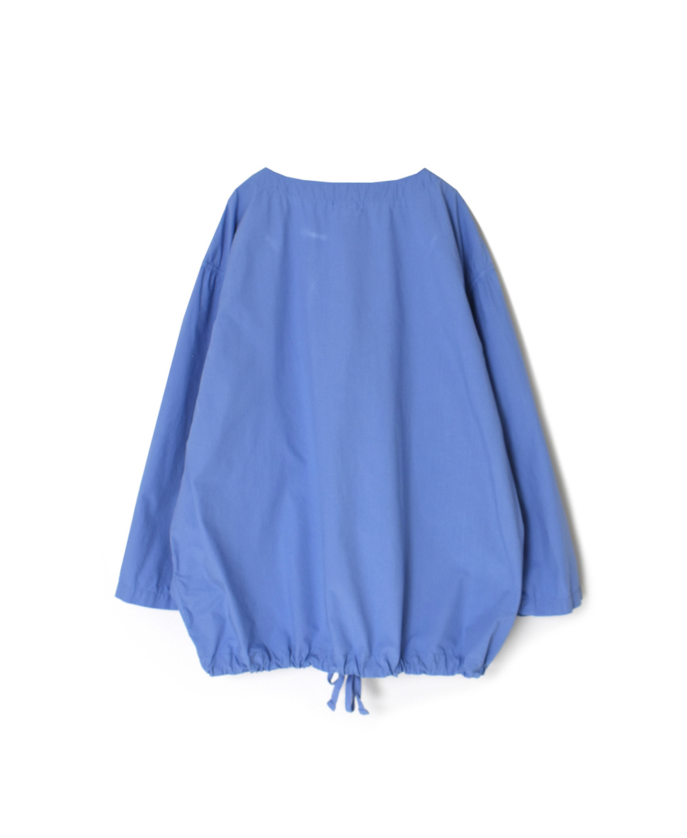 ISNAM2522D(シャツ) 50s POPLIN AUTOLOOM OVERDYE BOAT NECK PULLOVER