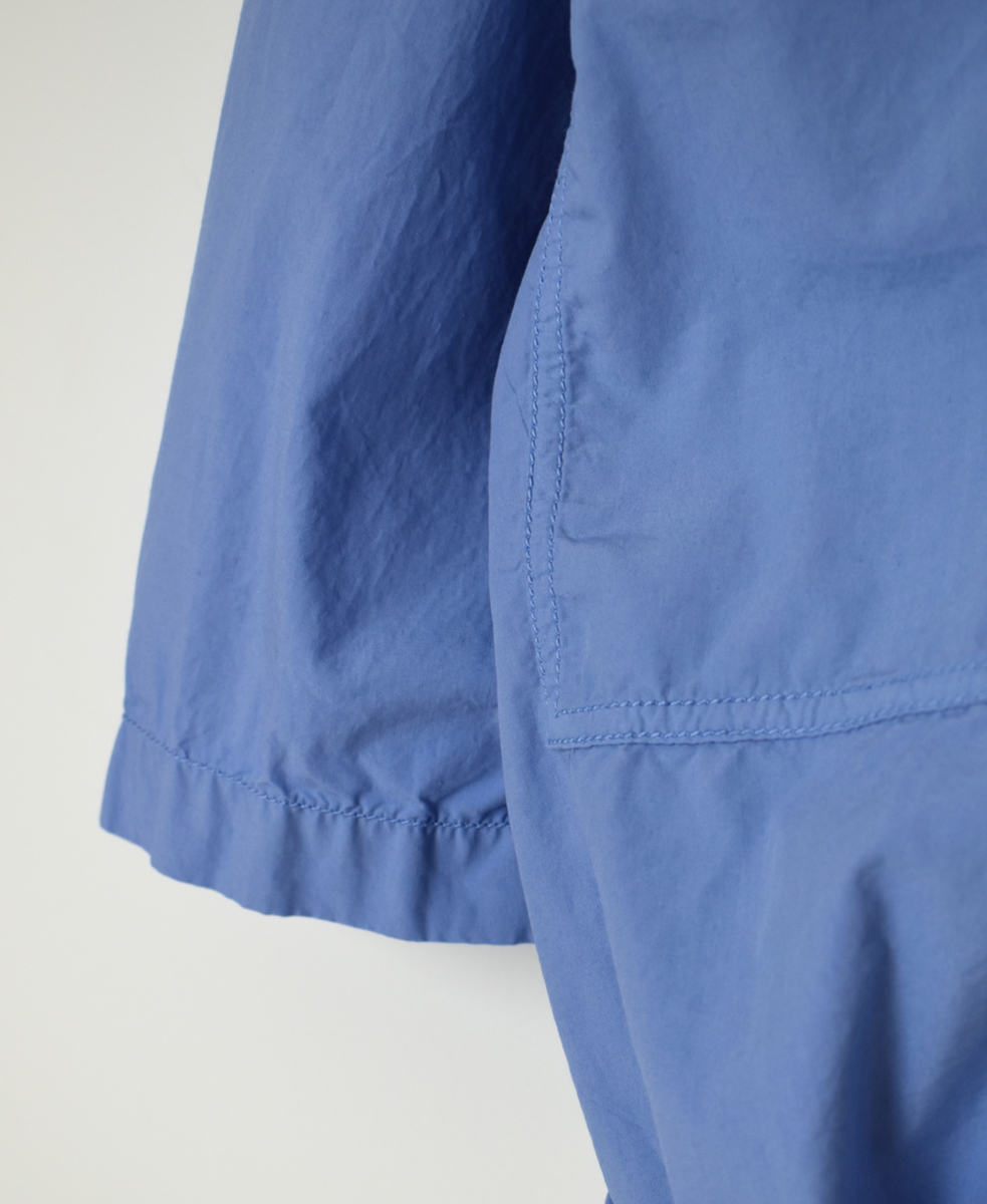 ISNAM2522D(シャツ) 50s POPLIN AUTOLOOM OVERDYE BOAT NECK PULLOVER