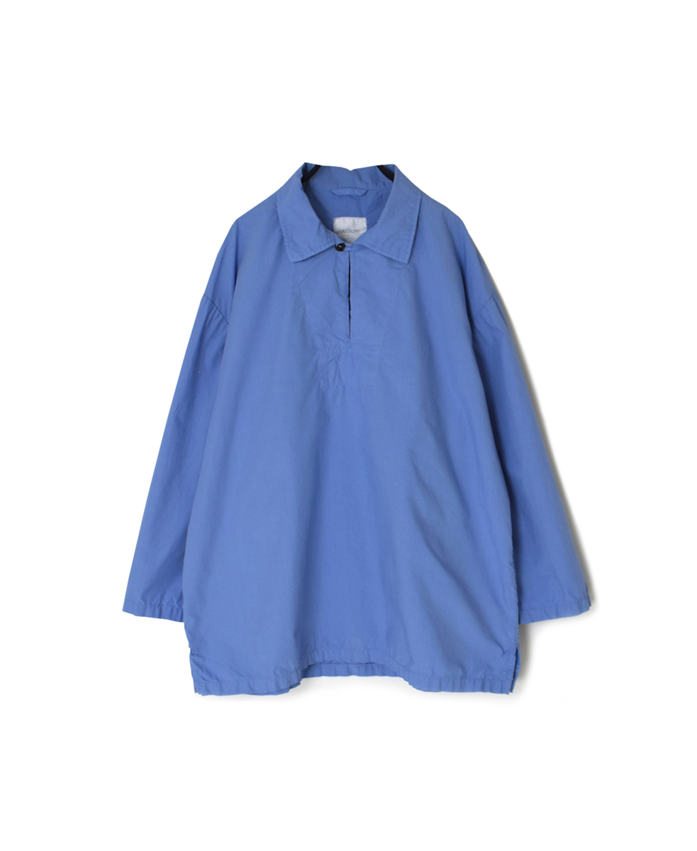 ISNAM2521D(シャツ) 50s POPLIN AUTOLOOM OVERDYE SKIPPER SHIRT
