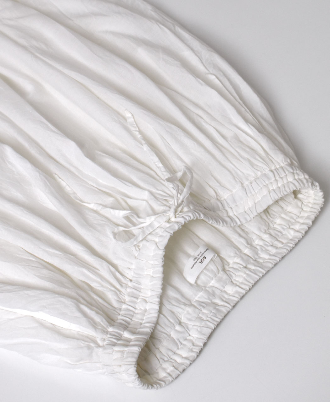 NSL25064(スカート) VOIL LACE GATHERED SKIRT