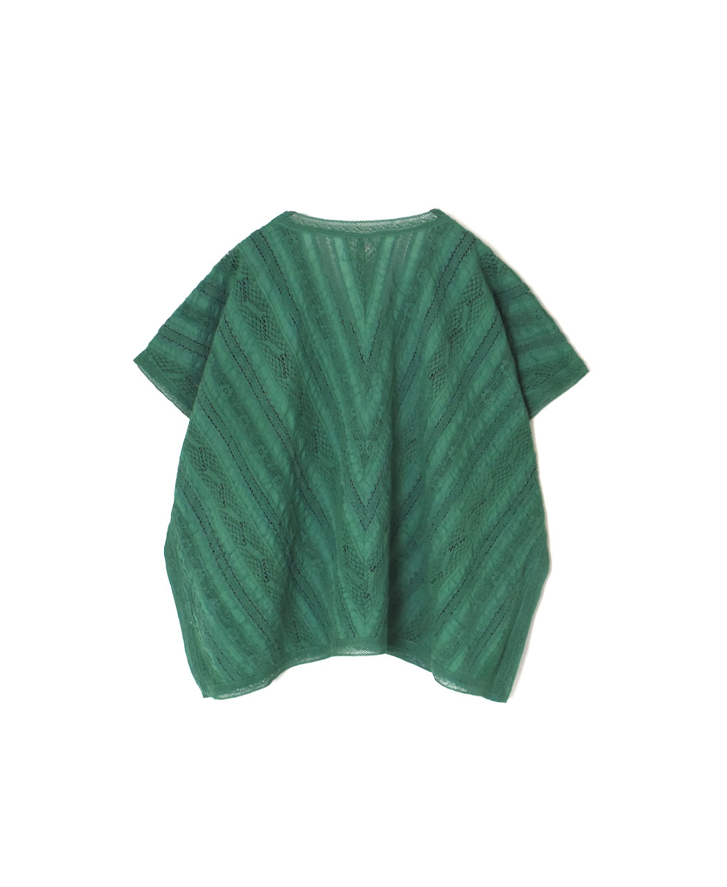 NSL25063(ブラウス) VOILE LACE ALL LACE FRENCH/SL PONCHO