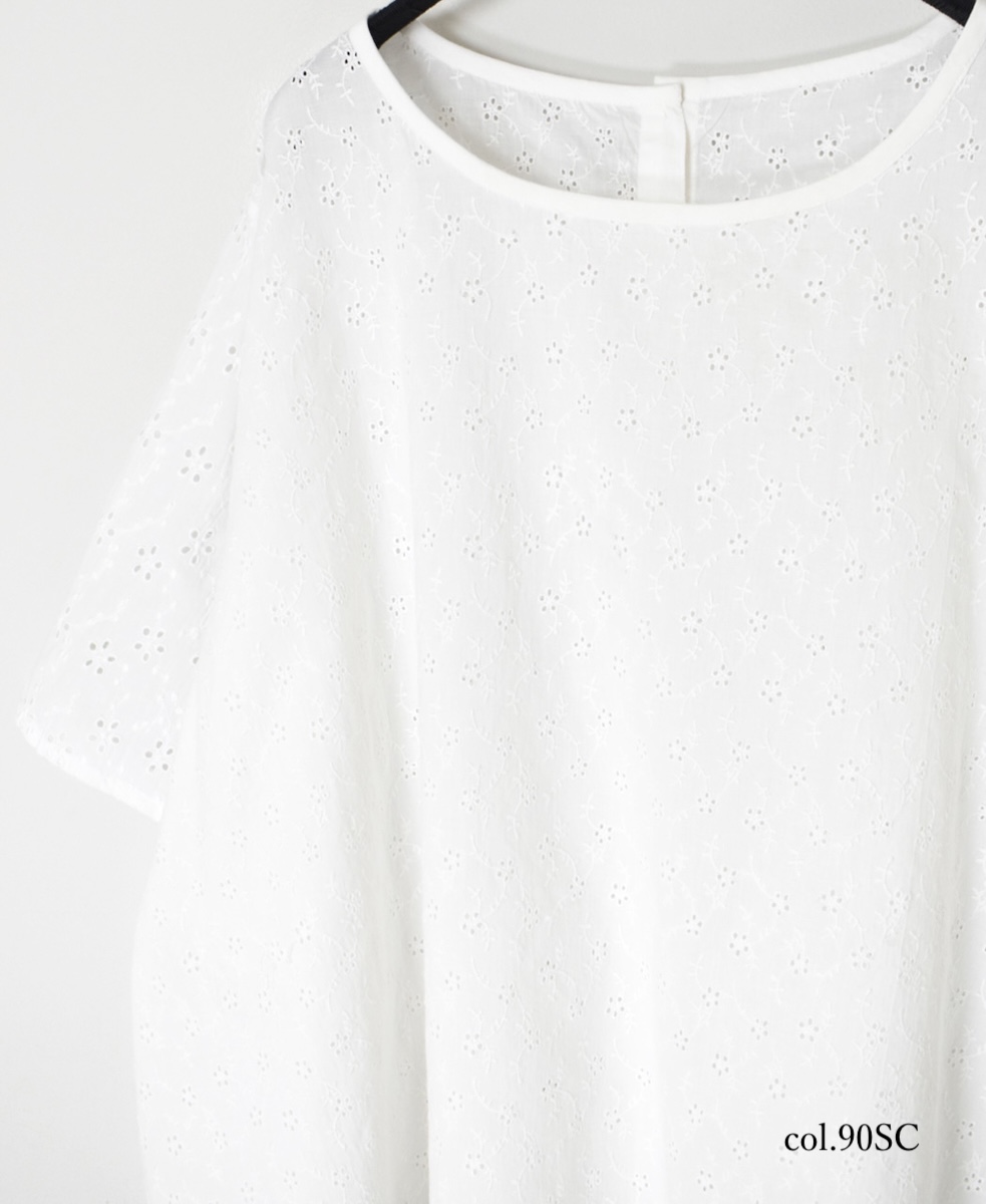 NSL25072(シャツ) ALL HEMLA PATCH WORK BACK OPENING SMOCK