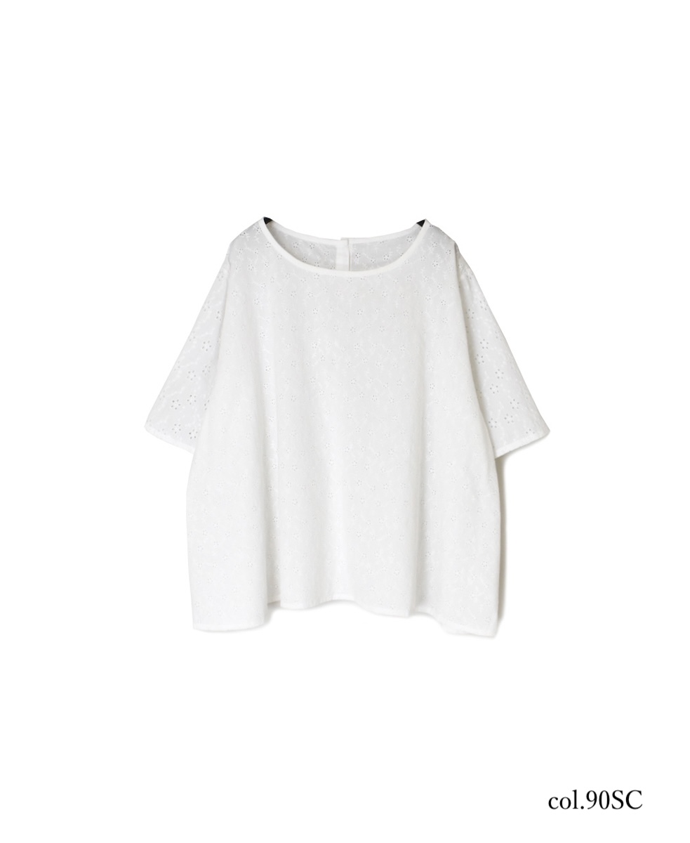 NSL25072(シャツ) ALL HEMLA PATCH WORK BACK OPENING SMOCK