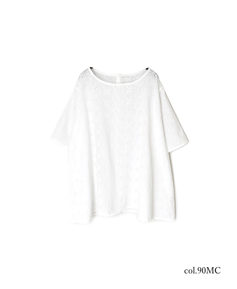 NSL25072(シャツ) ALL HEMLA PATCH WORK BACK OPENING SMOCK