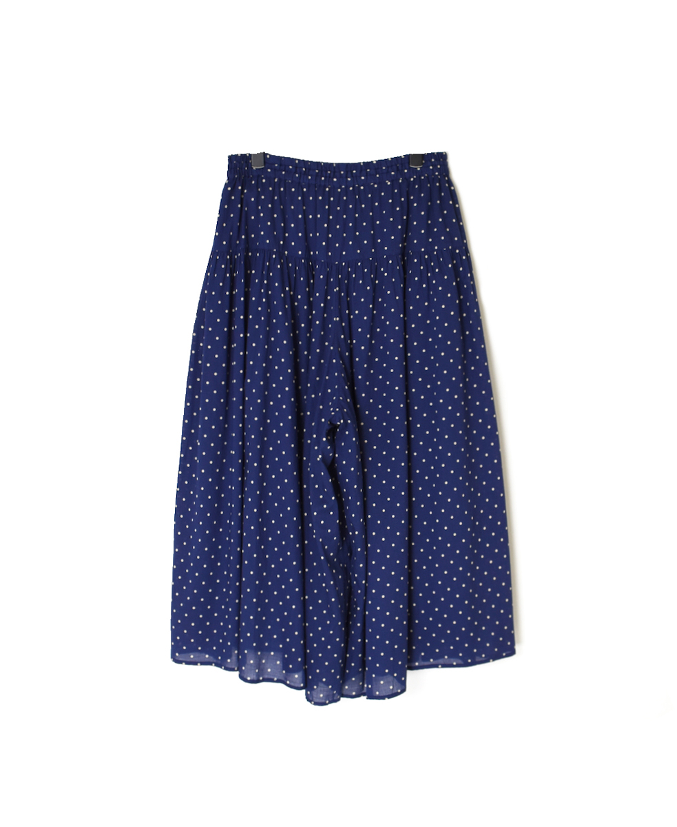 NSL24015 (キュロット) COTTON VOILE DOT PRINT CULOTTES