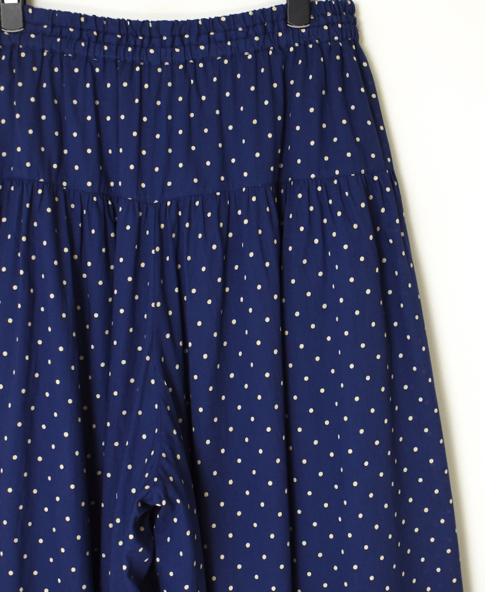 NSL24015 (キュロット) COTTON VOILE DOT PRINT CULOTTES