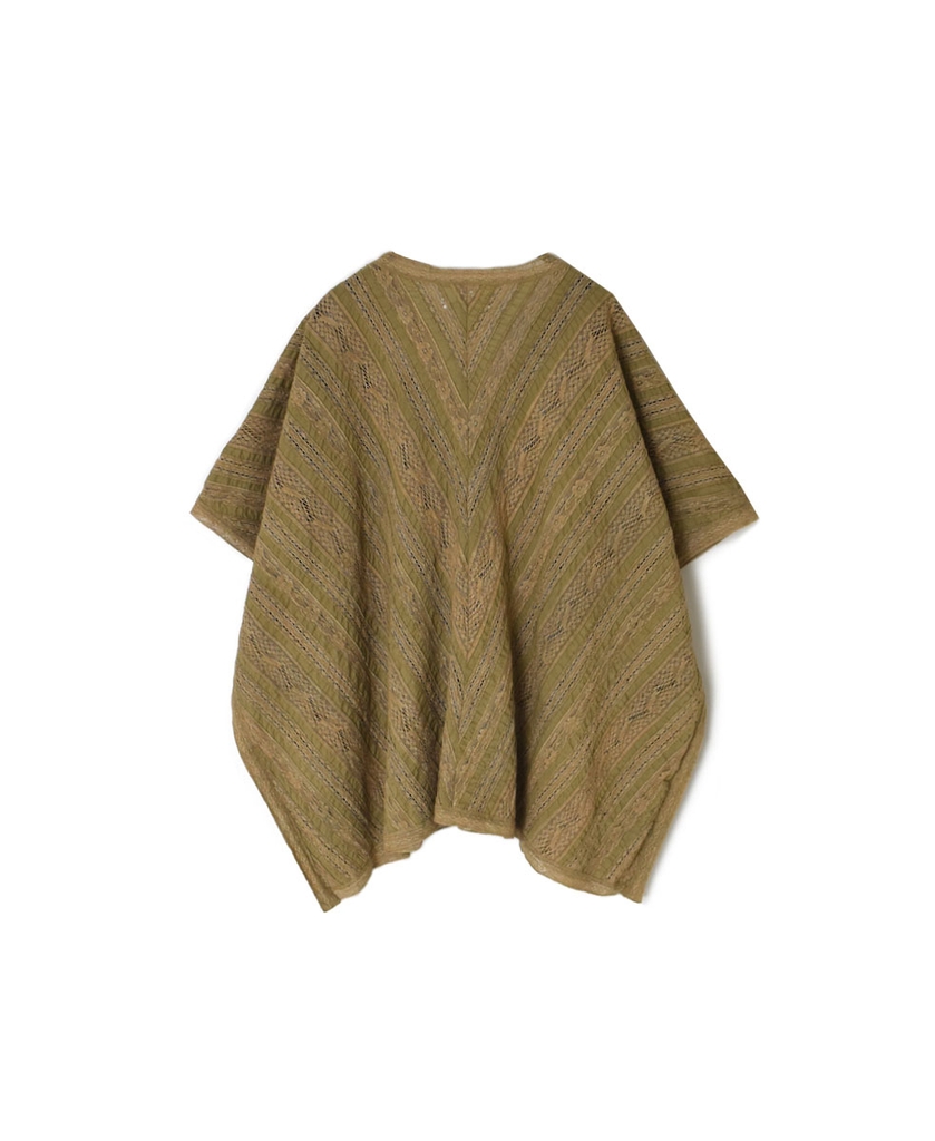 NSL23052 (ポンチョ) VOILE LACE ALL LACE PONCHO
