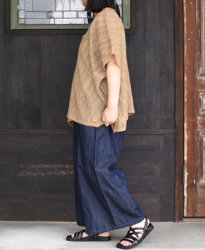 NSL23052 (ポンチョ) VOILE LACE ALL LACE PONCHO