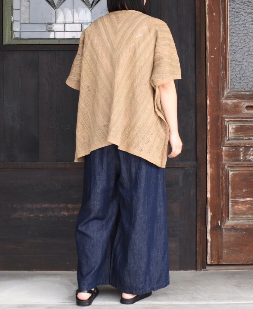 NSL23052 (ポンチョ) VOILE LACE ALL LACE PONCHO