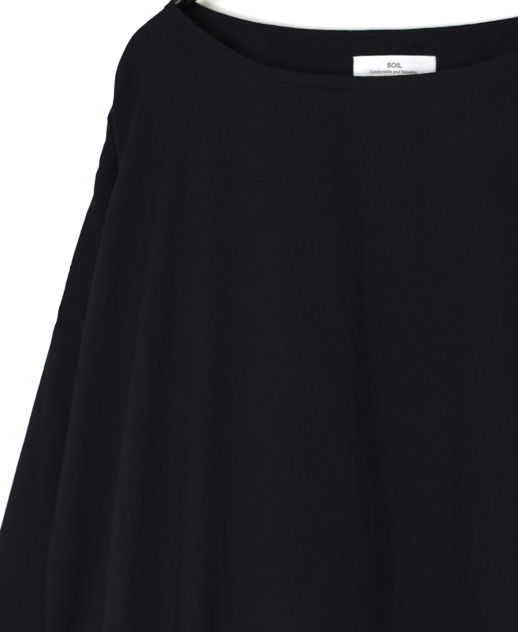 NSL25033(ワンピース) 60s CAMBRIC PLAIN CREW-NECK BACK SIDE GATHERED DRESS WITH LINING