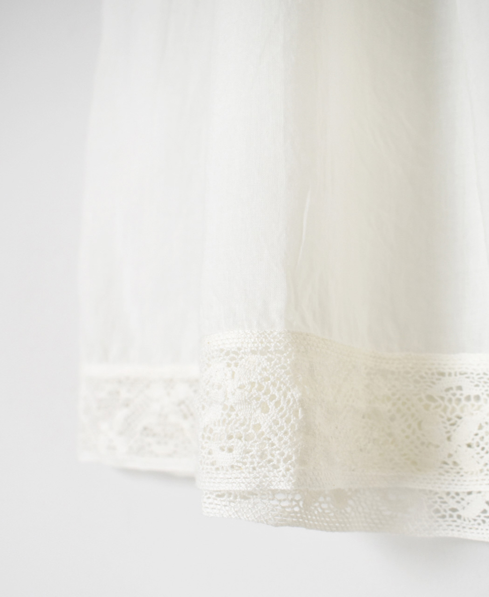 NSL25201 (パンツ) VOILE LACE(UNDER WEAR) EASY SKIRT