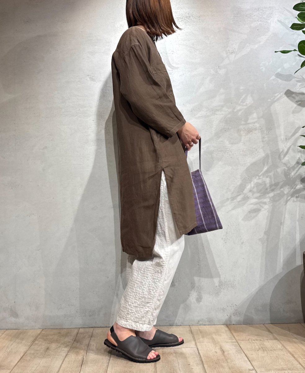 MDSH2483D(パンツ) 80s ORGANIC COTTON BIG CHECK × SMALL CHECK EASY PANTS