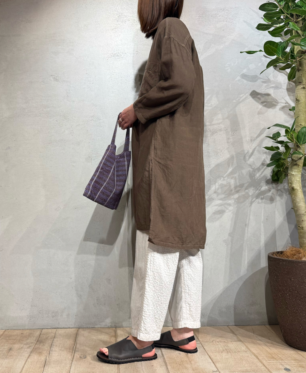 MDSH2483D(パンツ) 80s ORGANIC COTTON BIG CHECK × SMALL CHECK EASY PANTS