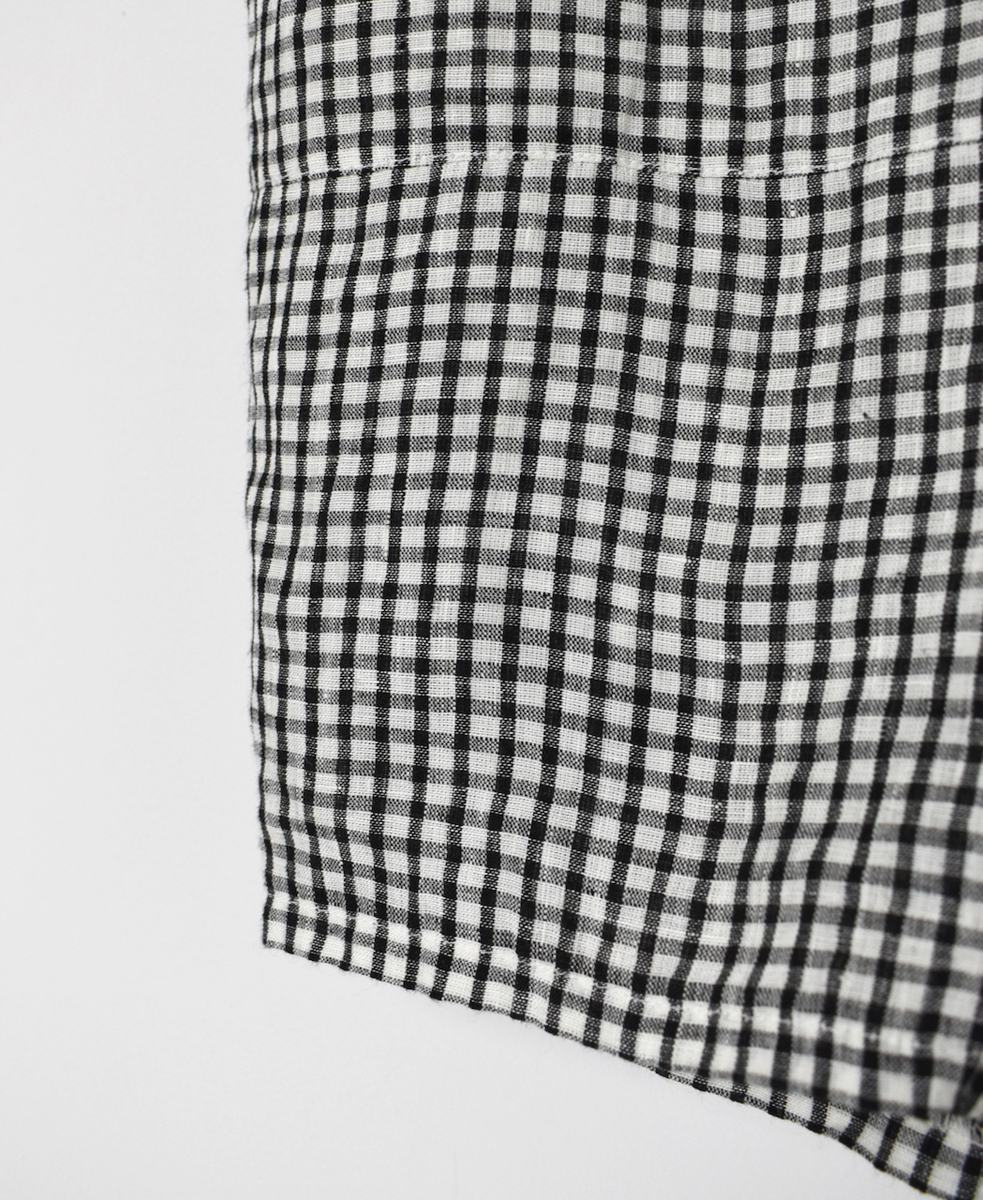 INSL25216(パンツ) 60s LINEN CHECK EASY PANTS