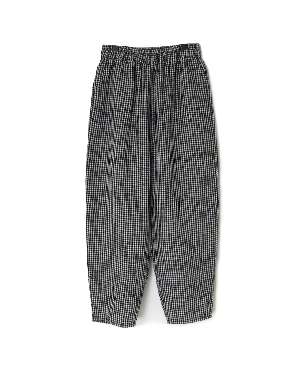 INSL25216(パンツ) 60s LINEN CHECK EASY PANTS