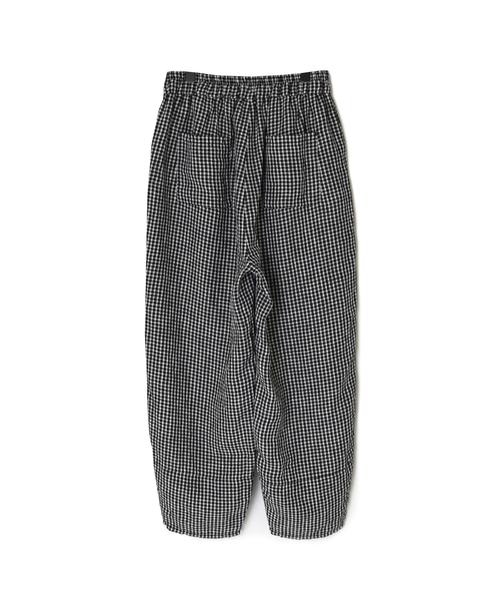 INSL25216(パンツ) 60s LINEN CHECK EASY PANTS