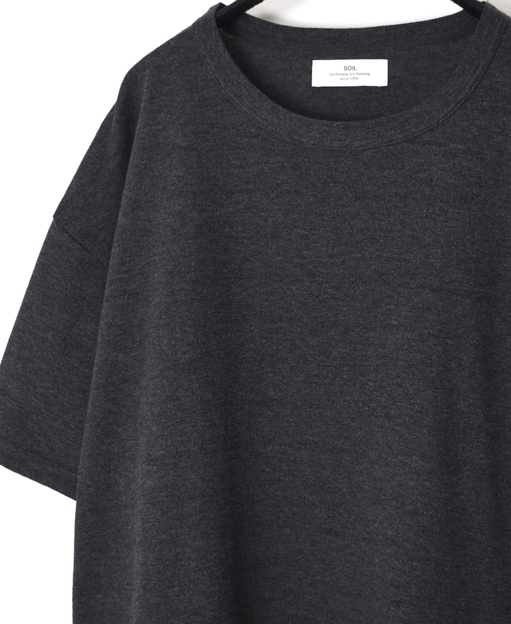 GNSL25052(Tシャツ) GEORETTE JERSEY CREW-NECK T-SHIRT