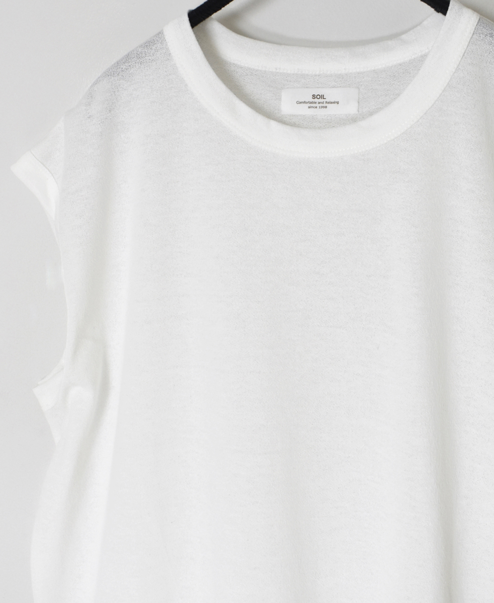 GNSL25053(Tシャツ) GEORETTE JERSEY FRENCH/SL LONG SHIRT