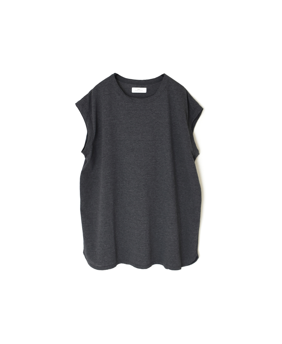 GNSL25053(Tシャツ) GEORETTE JERSEY FRENCH/SL LONG SHIRT