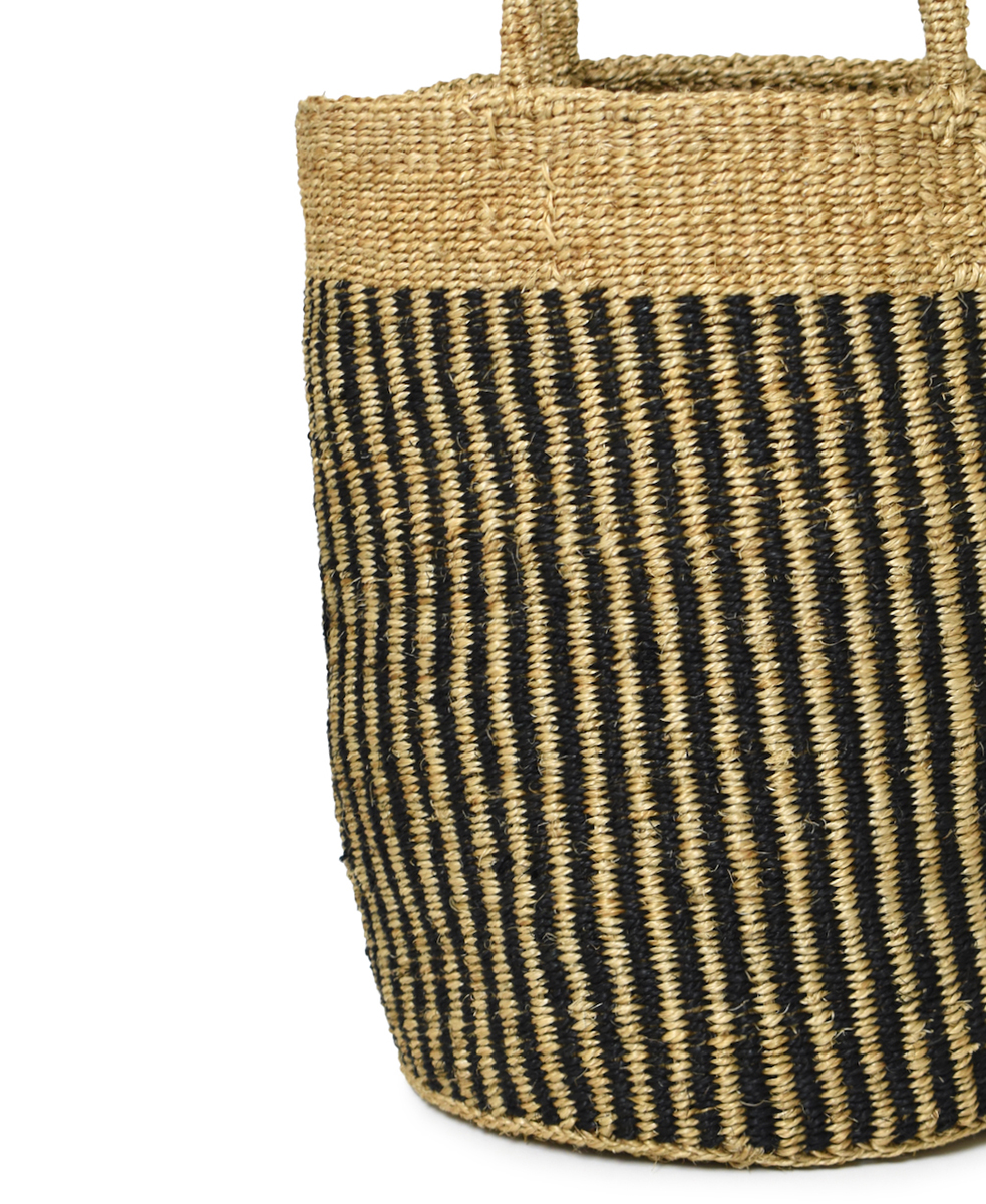 ANSL2501(バッグ) STRIPE SISAL BAG