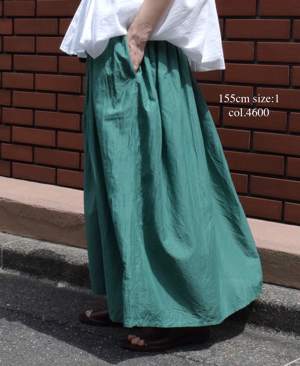 NSL25064(スカート) VOIL LACE GATHERED SKIRT