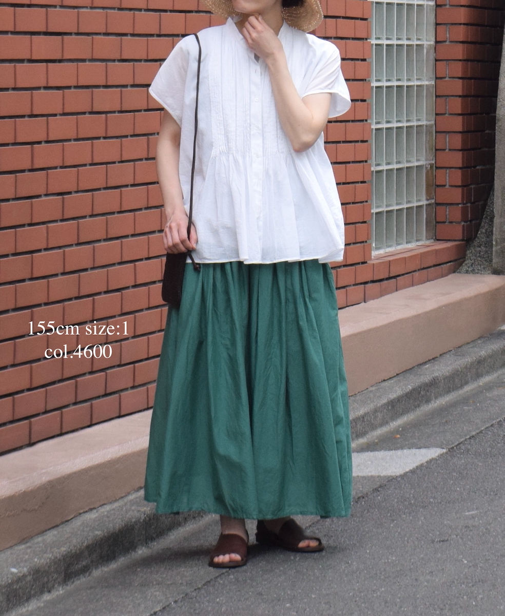 NSL25064(スカート) VOIL LACE GATHERED SKIRT