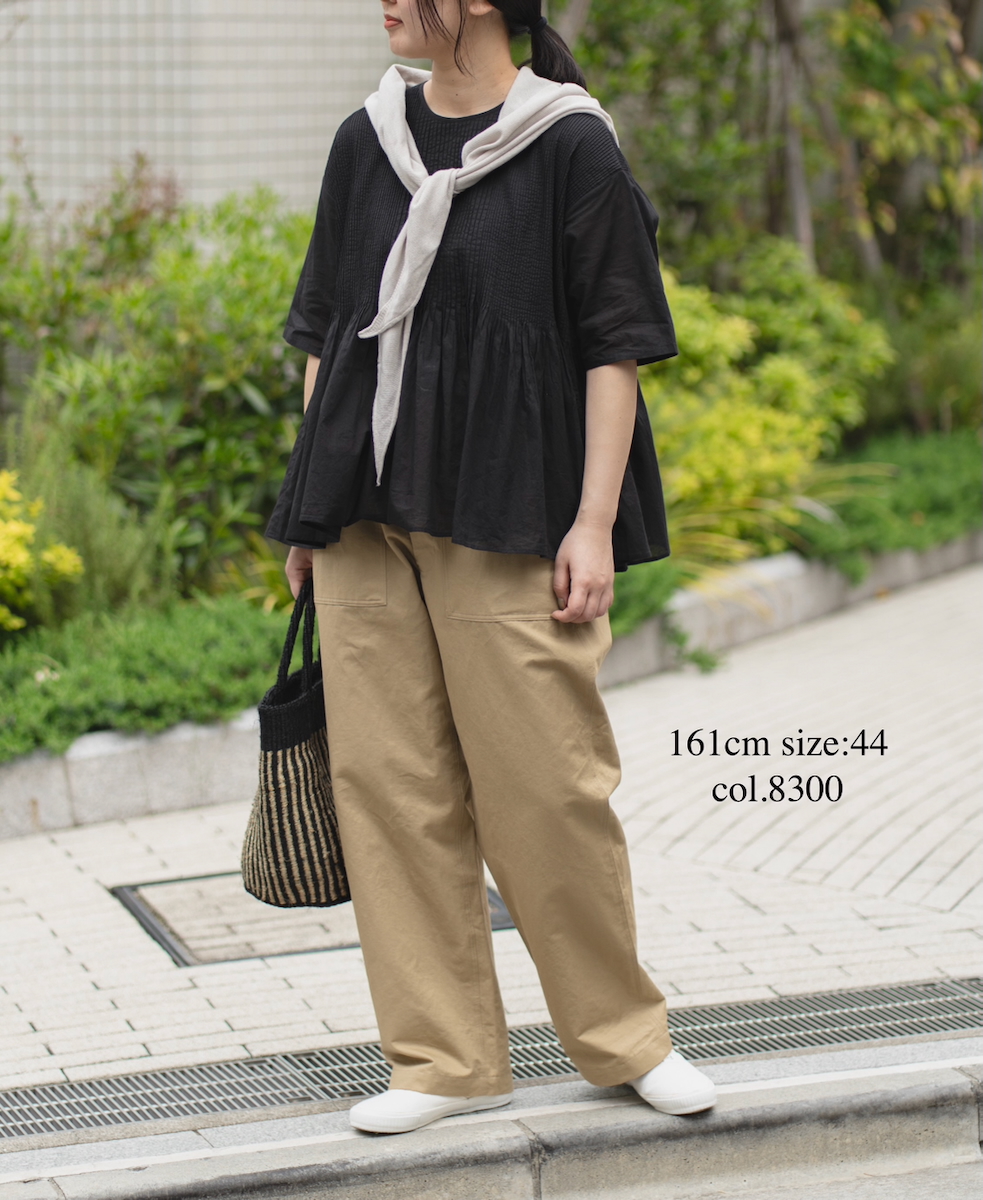 GNHT2451CL(パンツ) COTTON/LINEN KERSEY BAKER PANTS