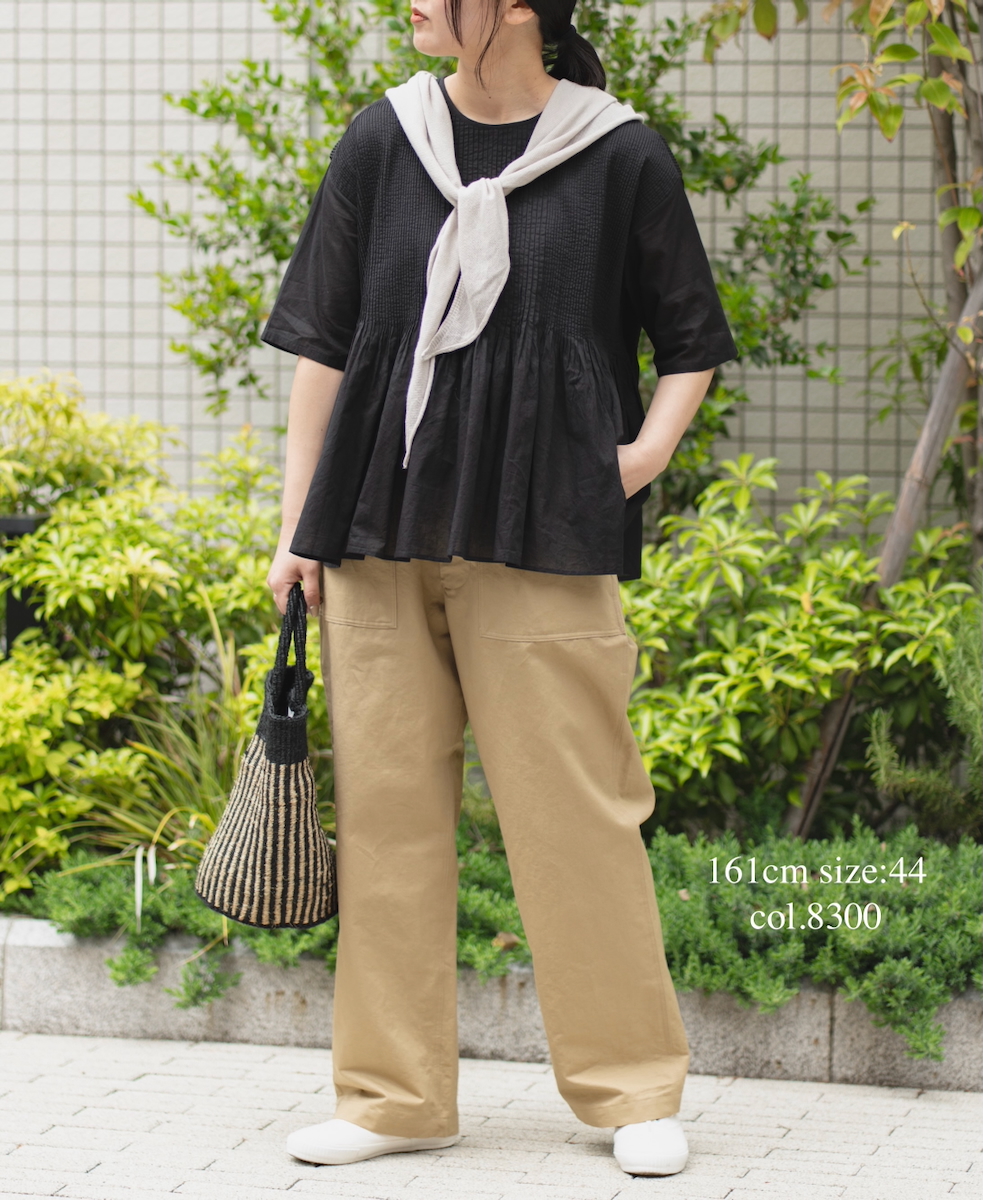 GNHT2451CL(パンツ) COTTON/LINEN KERSEY BAKER PANTS