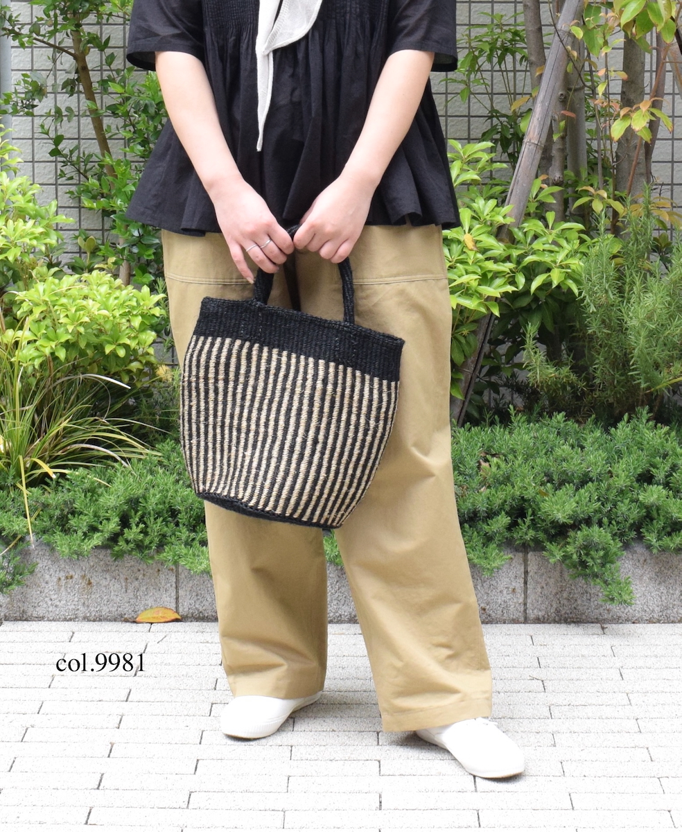 ANSL2501(バッグ) STRIPE SISAL BAG