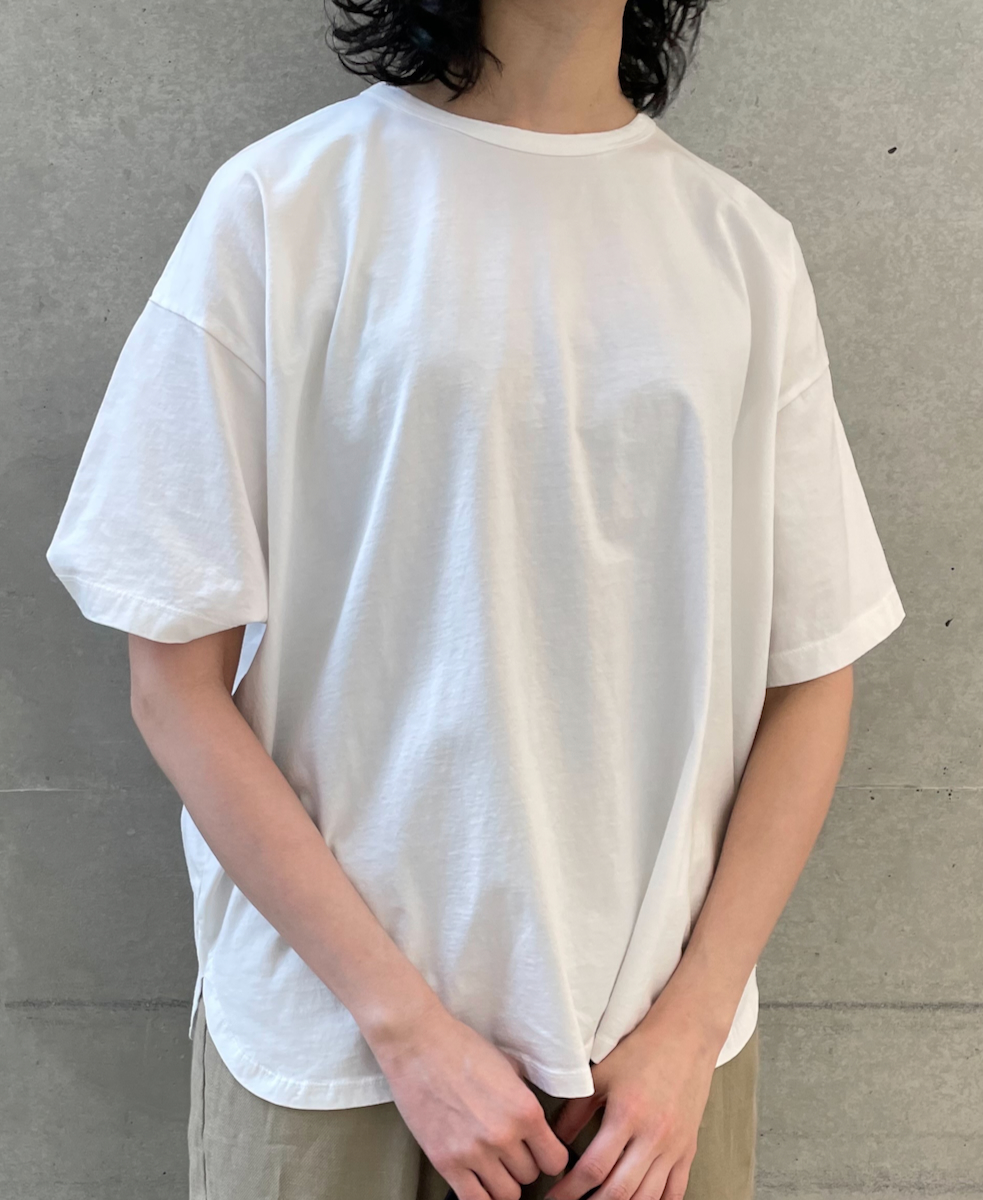 ●RNMDS2501(Tシャツ) COTTON JERSEY CREW-NECK T-SHIRT