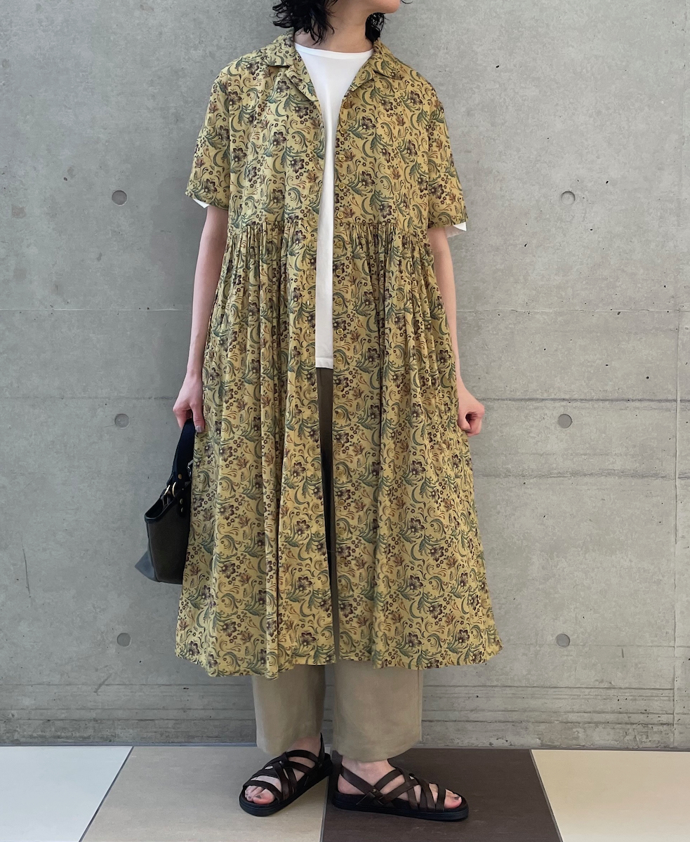 ●GNMDS2501NLT(パンツ) LINEN TWILL 2TUCK TAPERED EASY PANTS