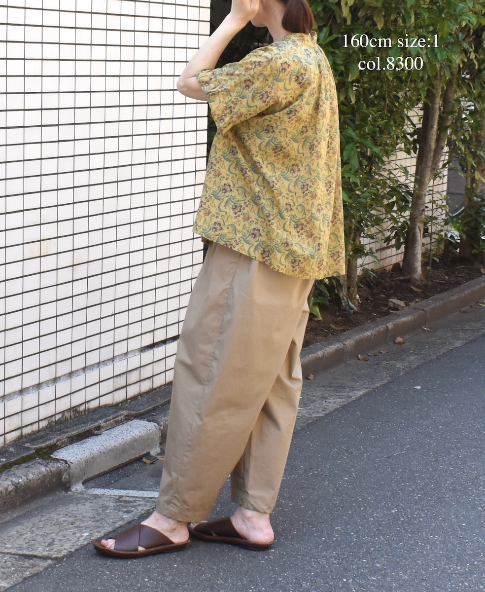 GNMDS2501CW(パンツ) COTTON DYED WEATHER 2TUCK TAPERED EASY PANTS