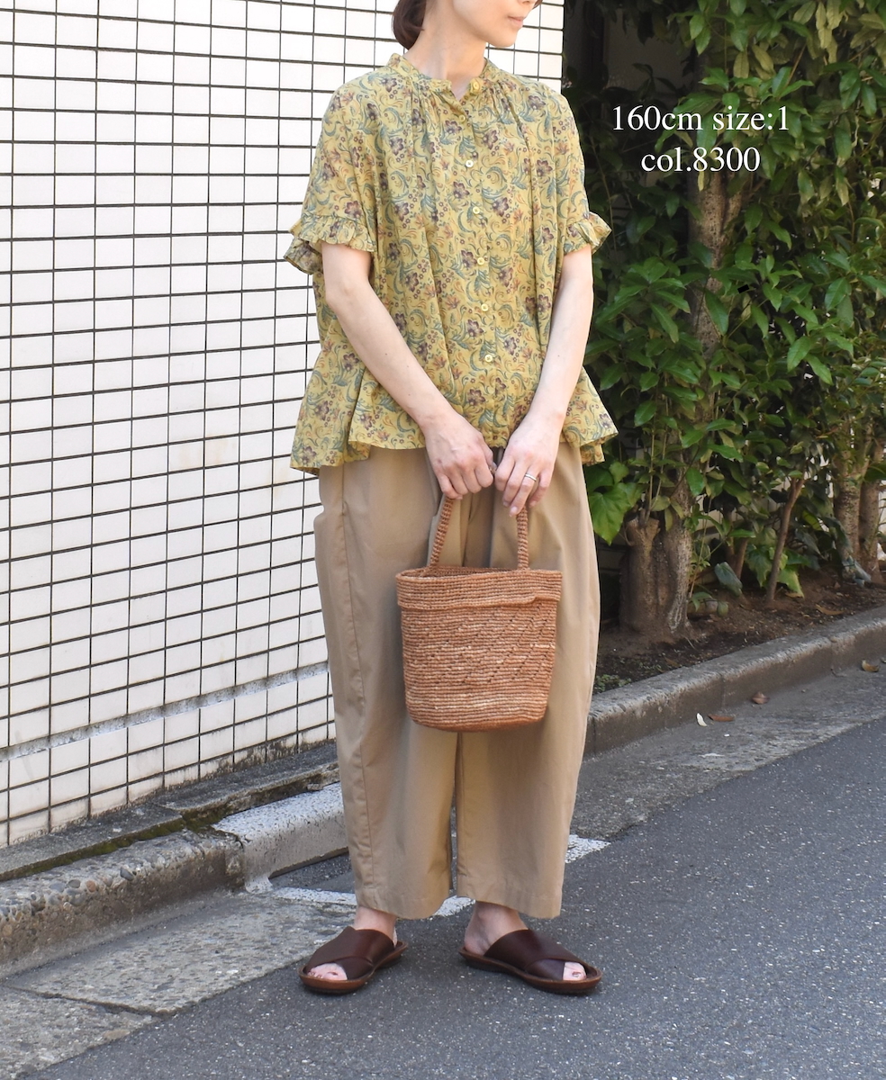 GNMDS2501CW(パンツ) COTTON DYED WEATHER 2TUCK TAPERED EASY PANTS