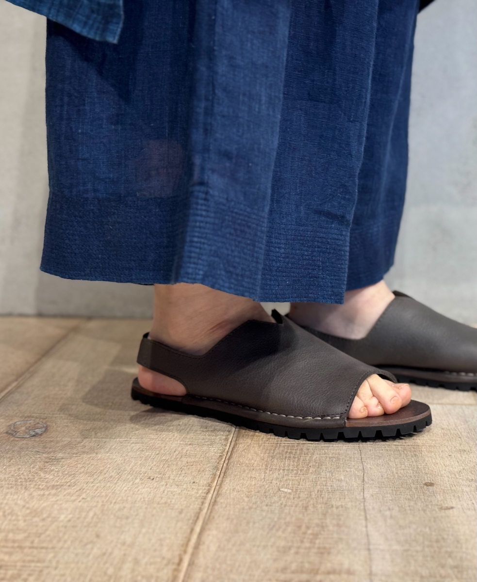 INMDS25122(パンツ) YARN DYE NATURAL INDIGO EASY PANTS