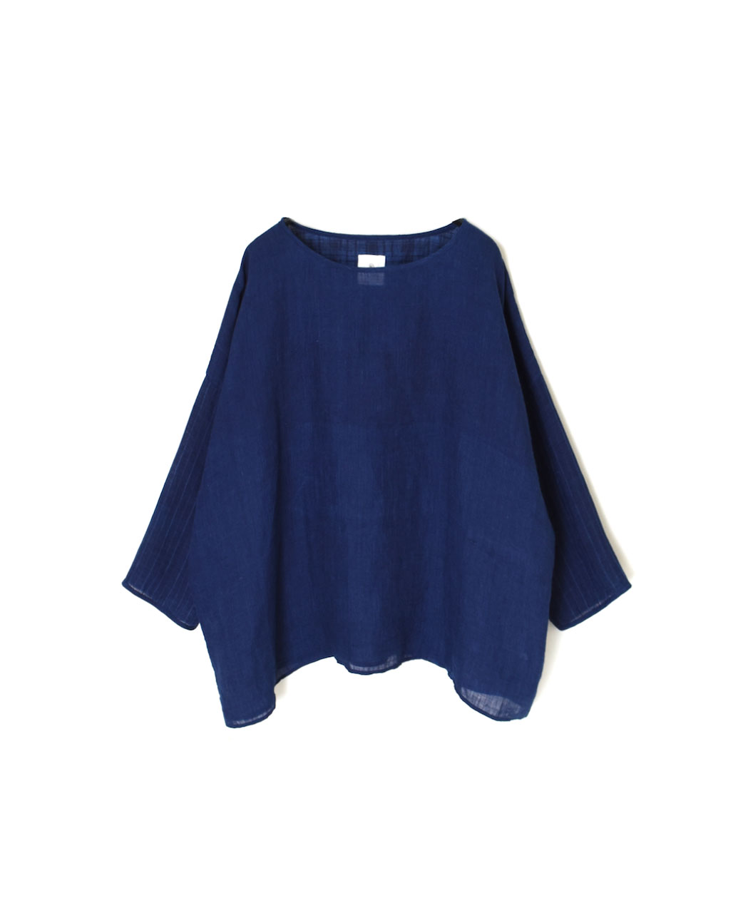 INMDS25123(スモック) YARN DYE NATURAL INDIGO DROP SHOULDER SMOCK