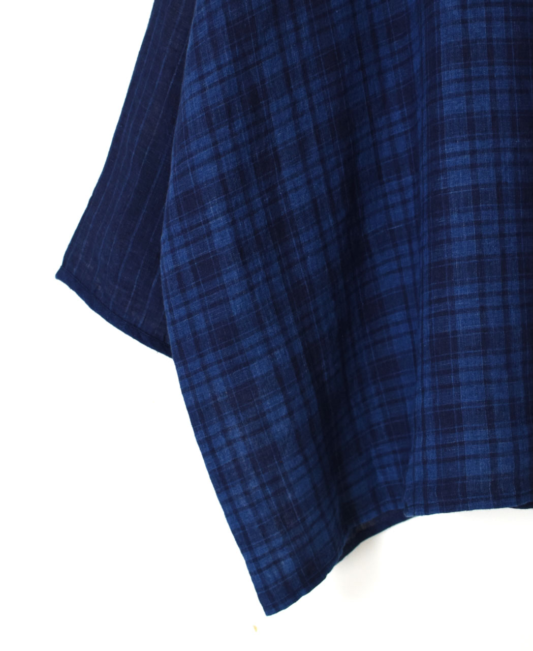 INMDS25123(スモック) YARN DYE NATURAL INDIGO DROP SHOULDER SMOCK