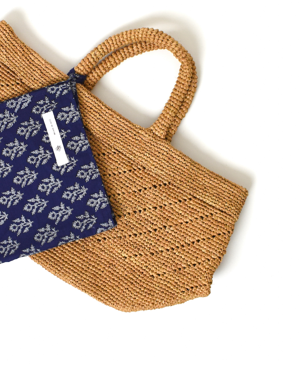 ●ANMDS2211 (バッグ) RAFFIA BAG (COMBI)