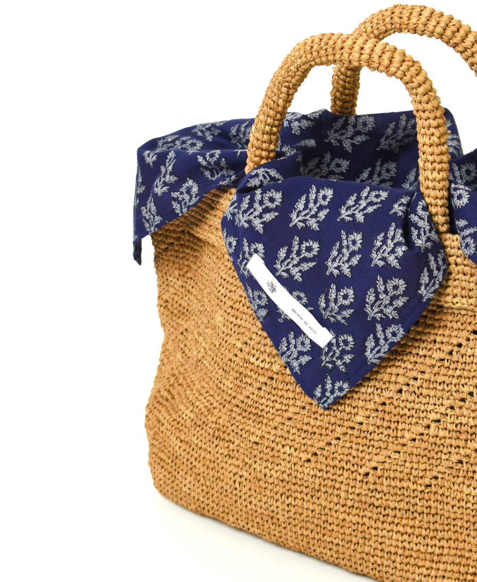 ●ANMDS2211 (バッグ) RAFFIA BAG (COMBI)