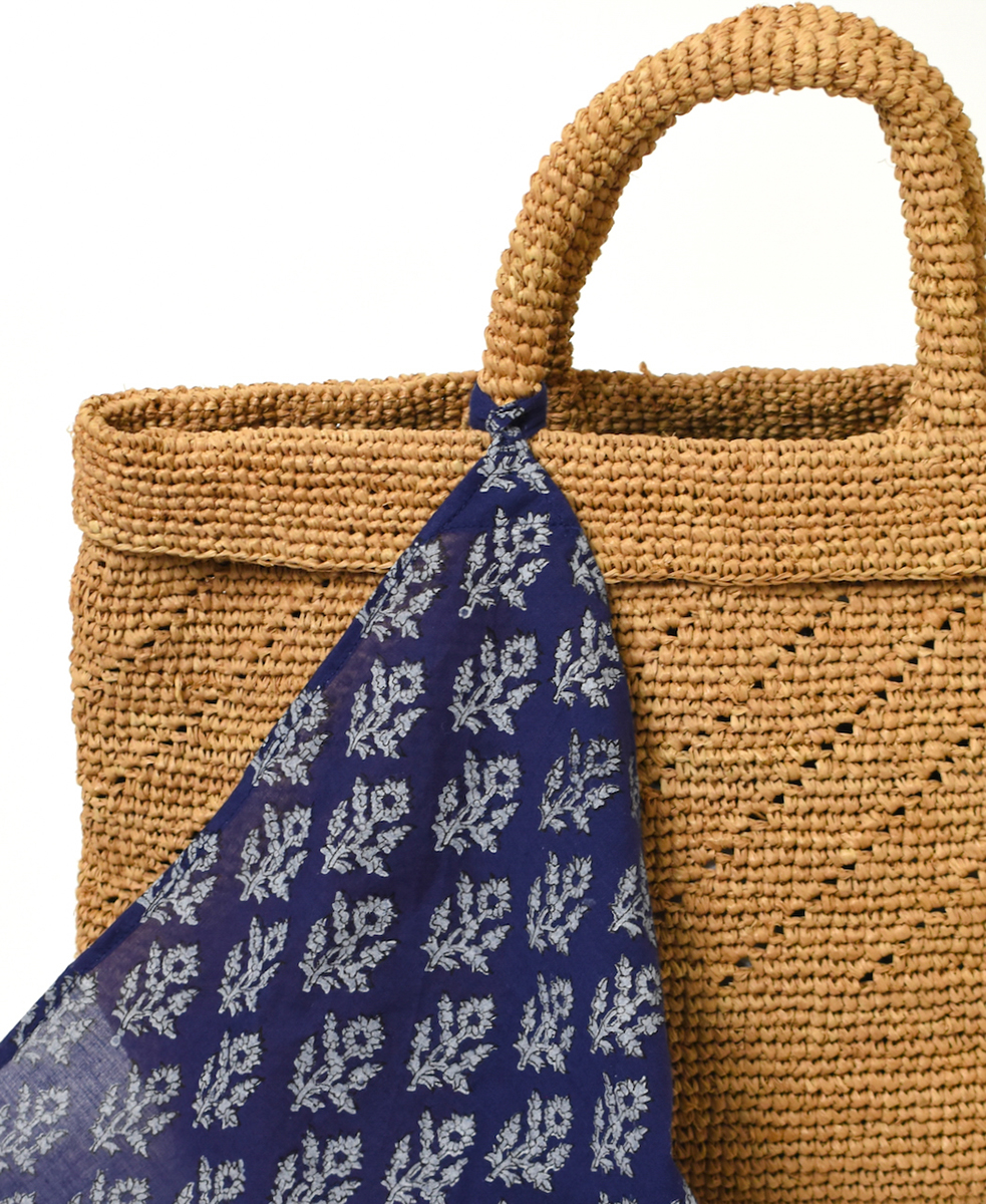 ●ANMDS2211 (バッグ) RAFFIA BAG (COMBI)