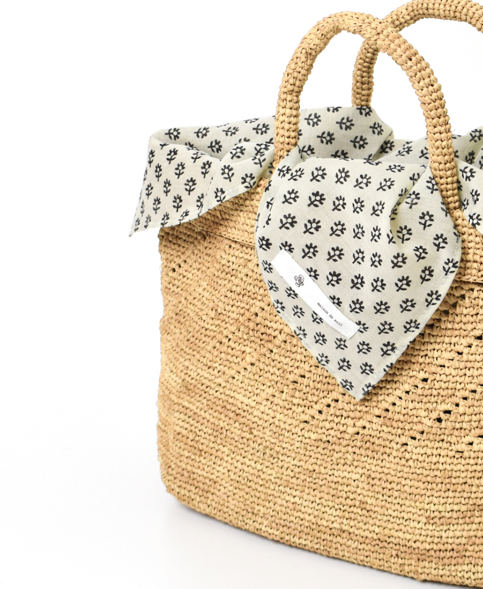 ●ANMDS2211 (バッグ) RAFFIA BAG (COMBI)