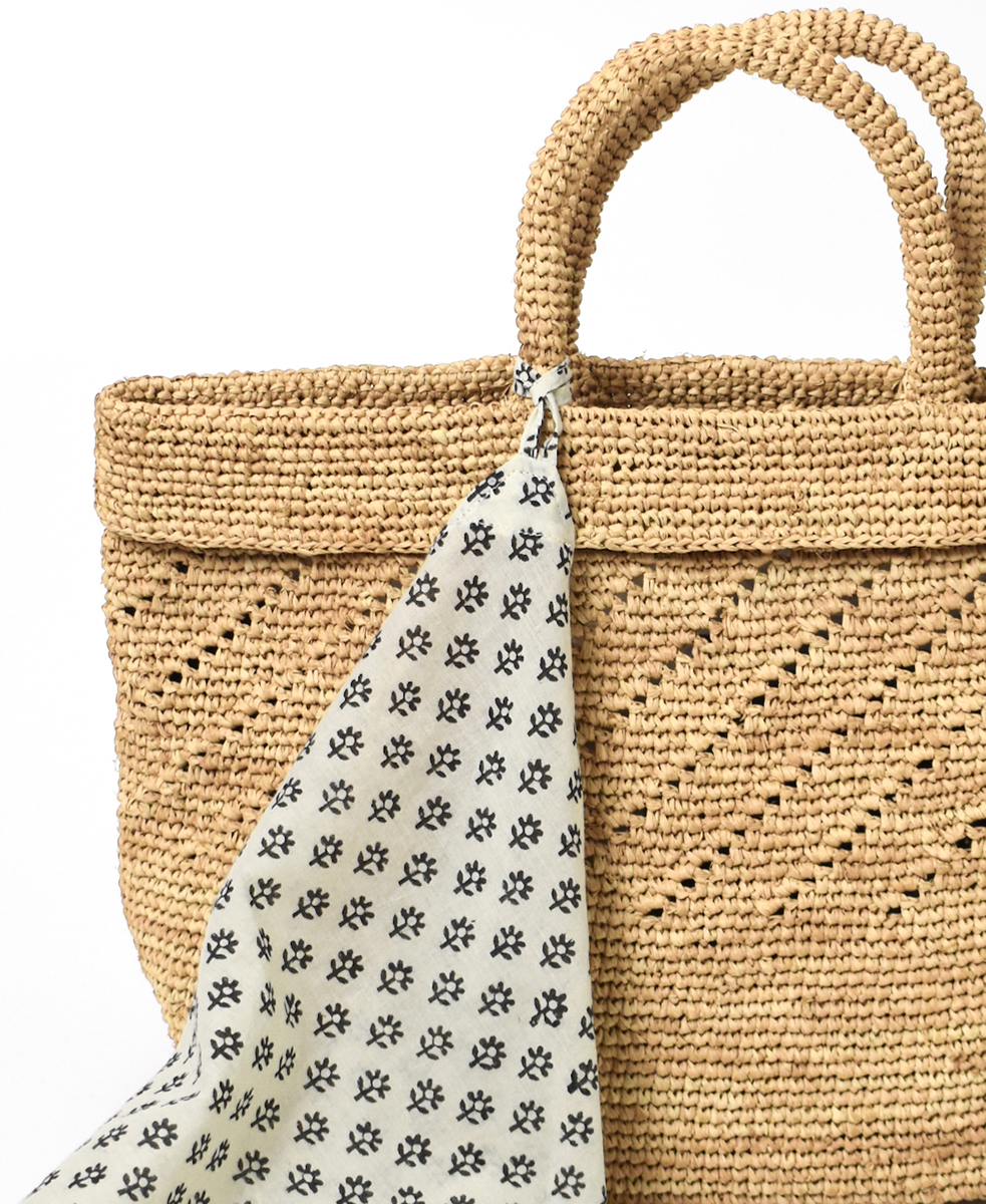 ●ANMDS2211 (バッグ) RAFFIA BAG (COMBI)